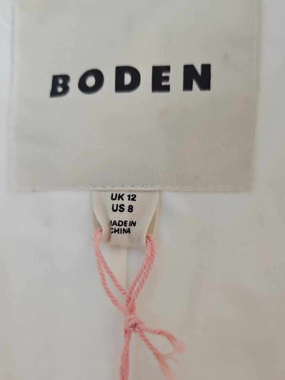 Boden Cream  Jacket with Multicolor Floral Embroidery - Picture 10 of 12